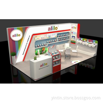 Yintin Inc., Specialized in the booth designing and building for your oveasea tradeshow!